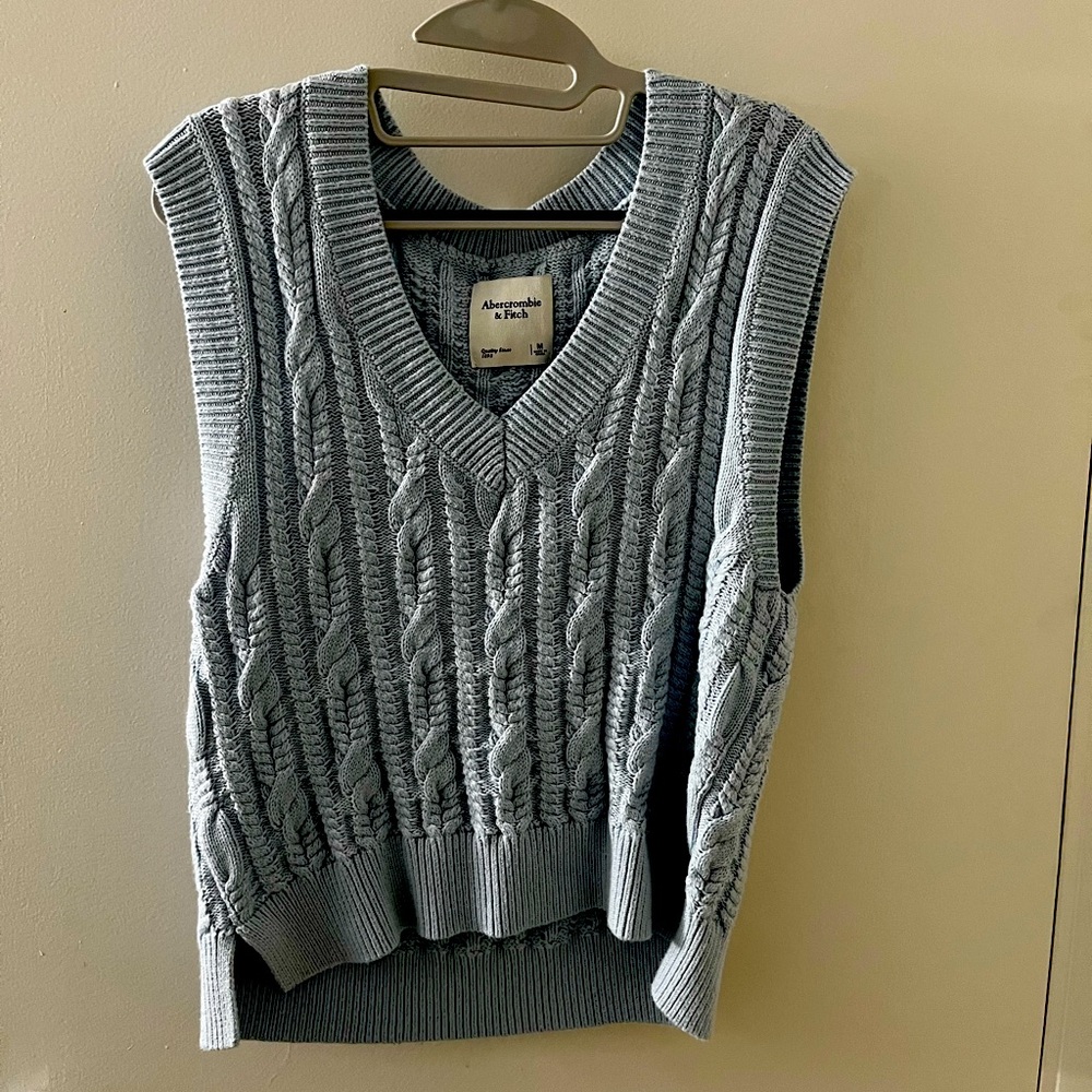 Abercrombie and Fitch Blue Vest